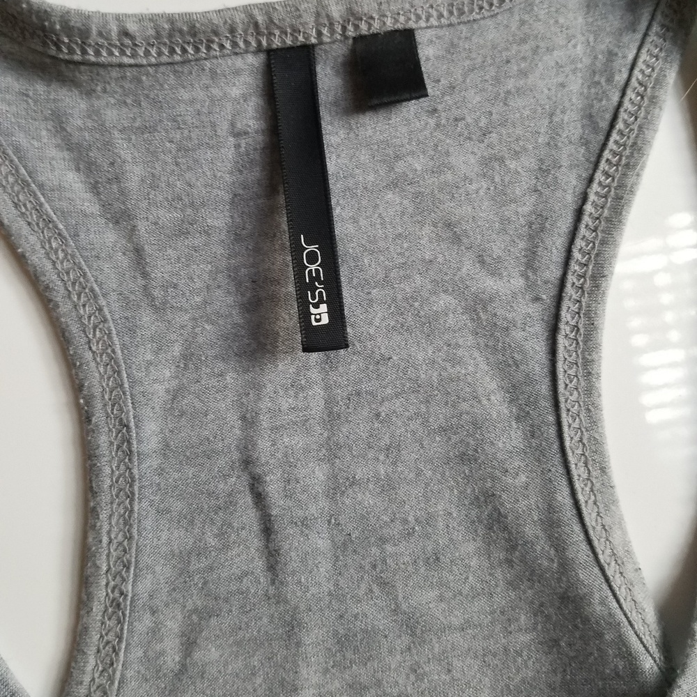 Joe's Jeans grey racerback tank